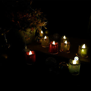 Velas Led Efecto Cristal SLT20501