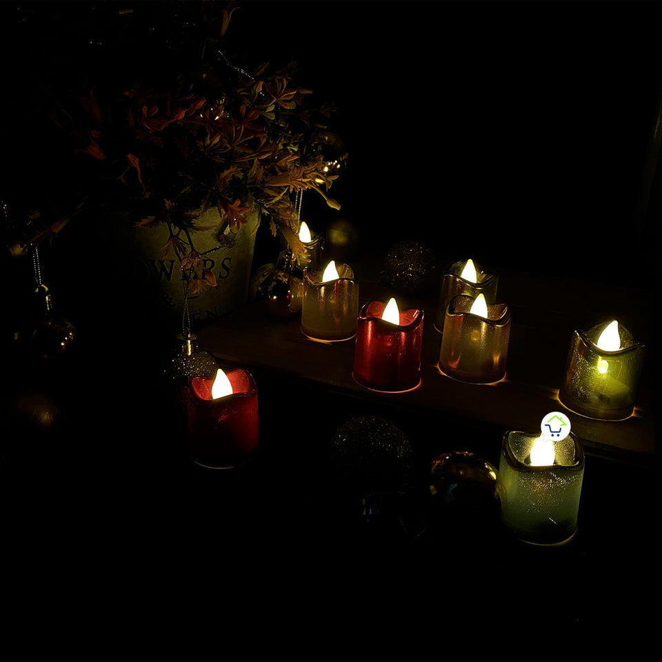 Velas Led Efecto Cristal SLT20501