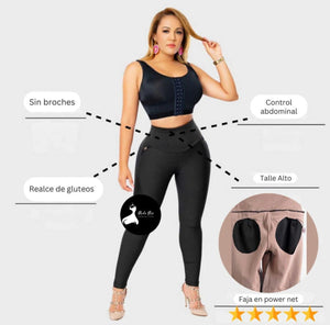💎🧜🏻‍♀️LEGGINS adelgazantes levanta glúteos con control de abdomen🧜🏻‍♀️💎