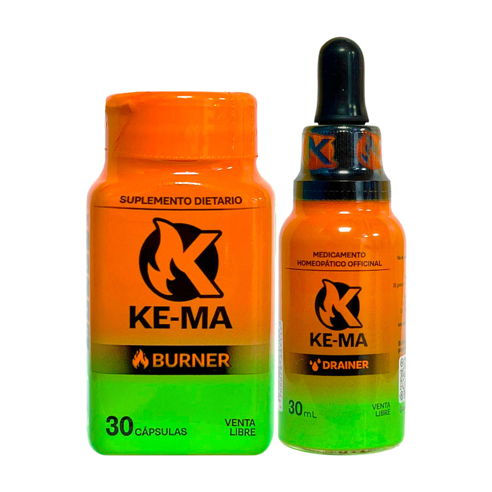 QUEMADOR KE-MA® + DIETA EXCLUSIVA